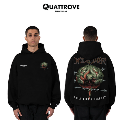 Essential Oversized Hoodie - Black